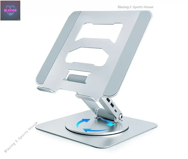 

Docking station, laptop cooling bracket, desktop advanced sense, metal rotating folding shelf, computer rack, pad height