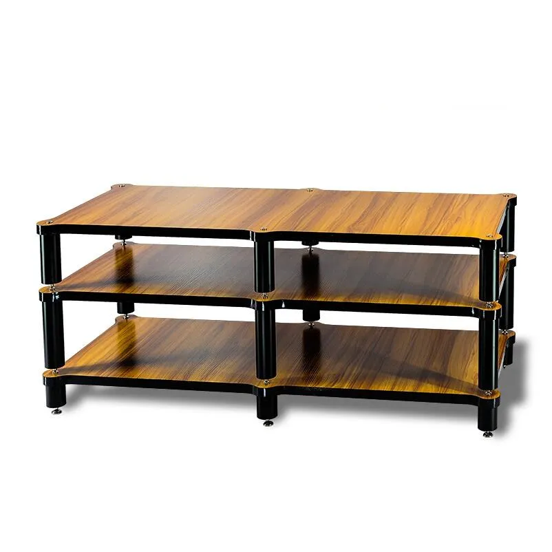 DY-06 HIFI Bookshelf Speaker Stands Speaker Audio Cabinet Amplifier Equipment Shock Absorber Nail Shelf / 2 Row 3 Row