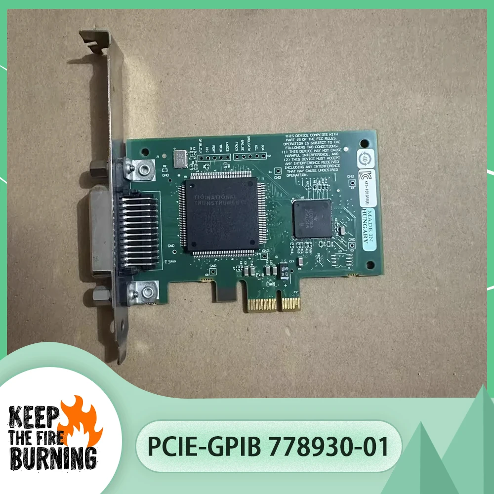 

Для NI PCIE-GPIB (интерфейс PCI-E) 778930 -01 Карта