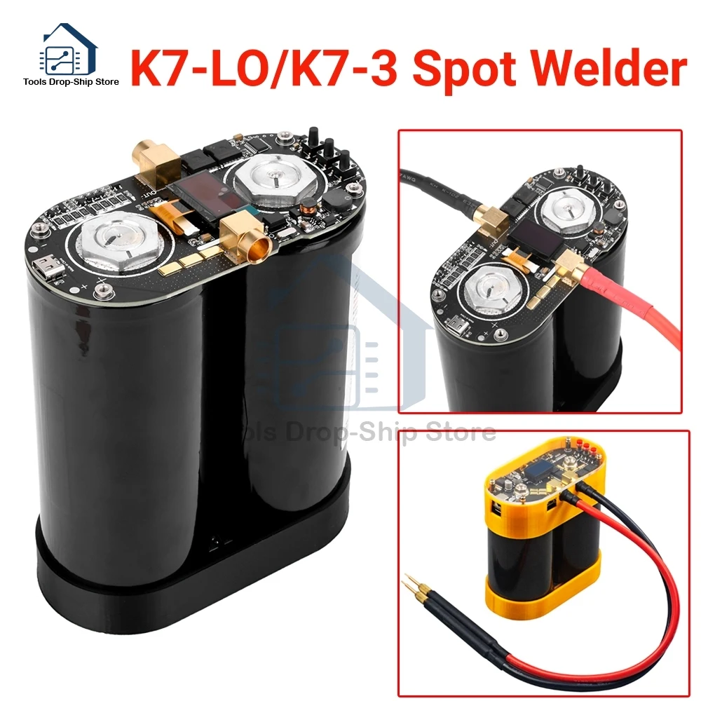 Farad Capacitors Spot Welder Super Capacitor Spot Welding Machine Control Board 0.1-0.3mm For 18650 Lithium Battery Welding Pen