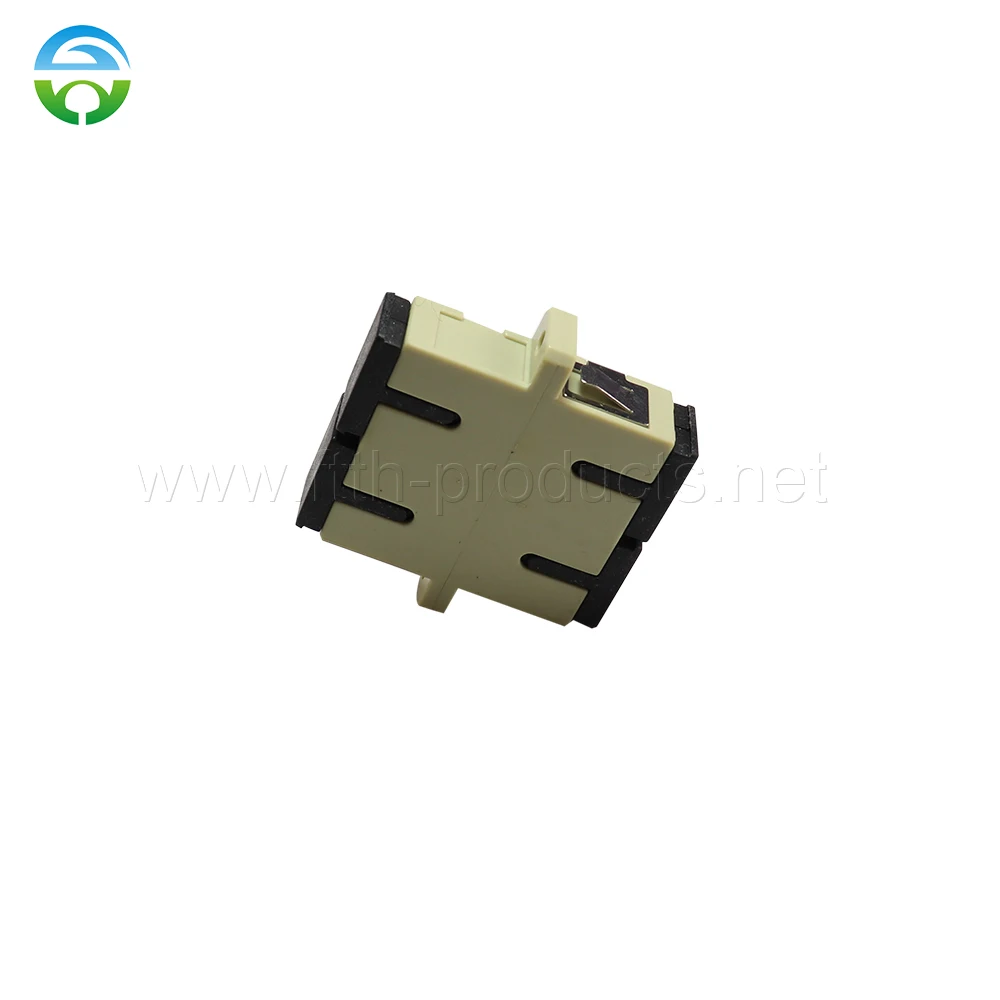 Imagem -03 - Adaptador Duplex sc pc mm com Flange Fibra Ótica 200 Pcs