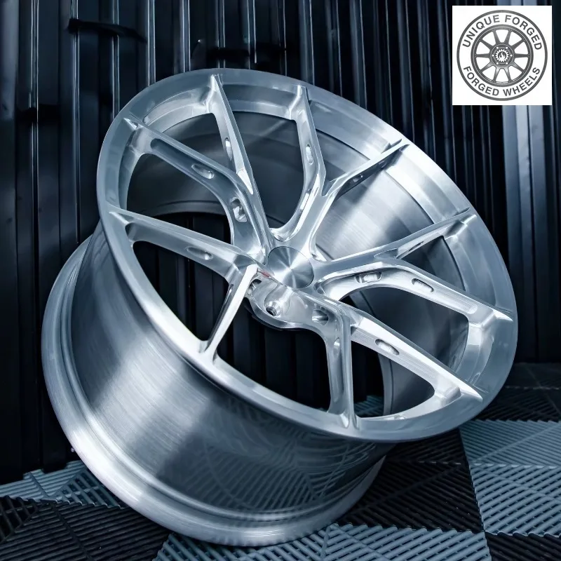 26 Style Chrome Polished Mid Concave Multi Spoke Custom Forged Wheels18 19 20 21 22 24 Inch5x112 5x114.3 5x120 5x115 For BMW For