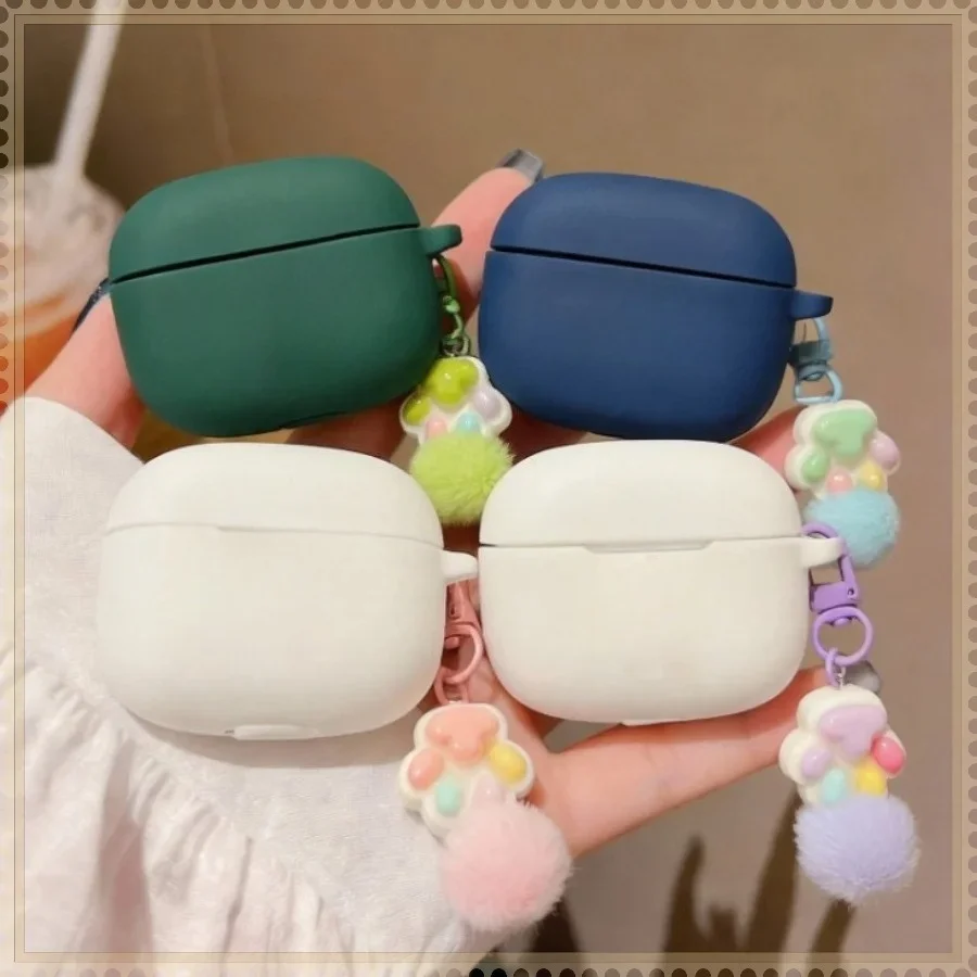 Funda de silicona con diseño de dibujos animados para auriculares Xiaomi Redmi Buds 3 Pro / Buds 3 Lite Airdots 3 Pro con llavero para Xiaomi 3 Pro