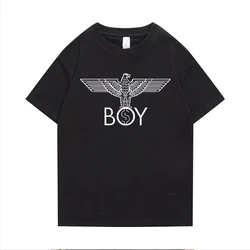 Mens Clothes Men Fashion Brand T Shirt Boy London Tops Tees Eagle High Quality Short Sleeve Tee Shirts Male Clothing Letter Prin