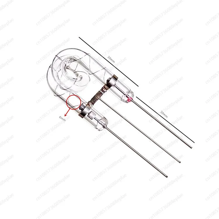 Flash tube spiral double electrode photo fill light warning stage special power 16W