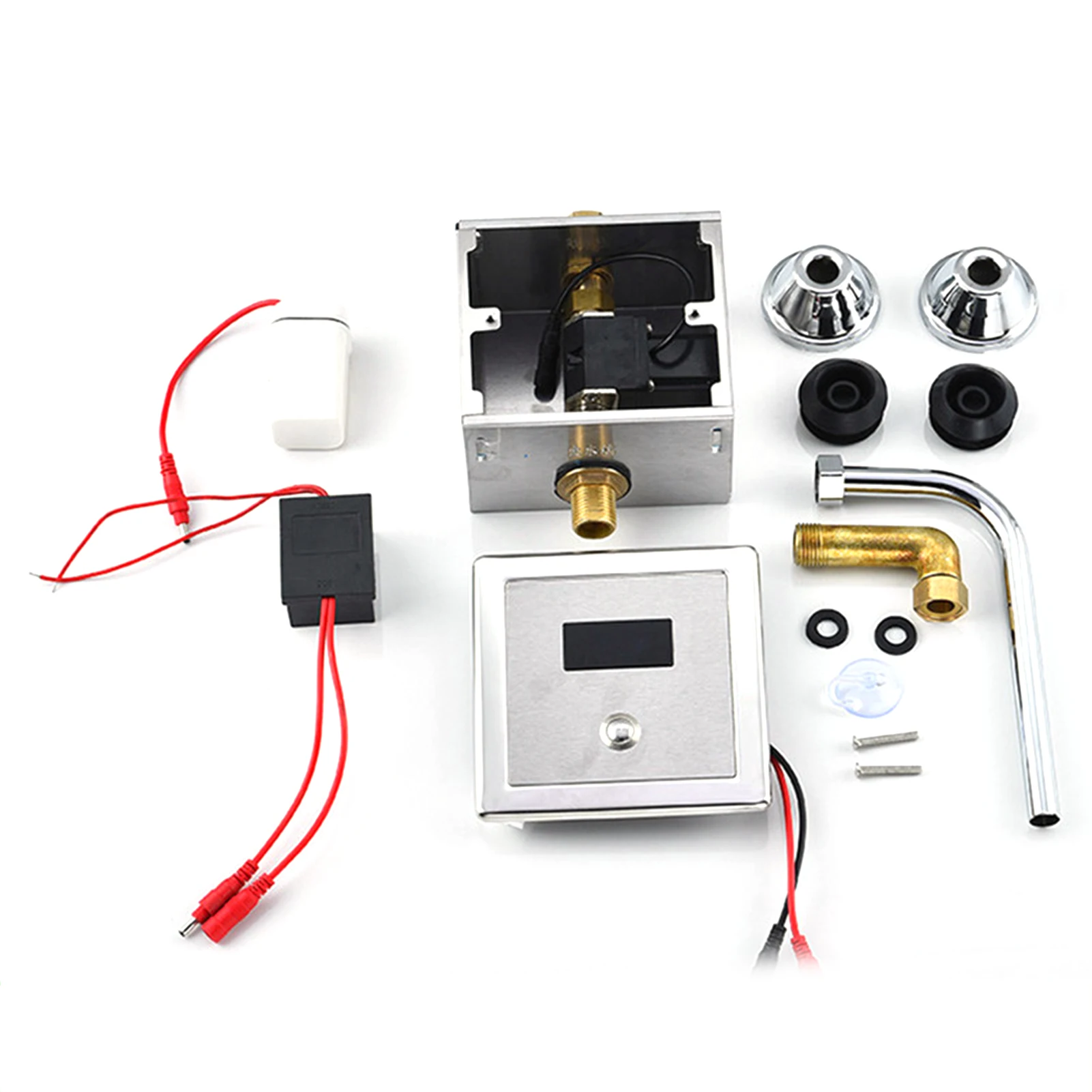 ชุดเซ็นเซอร์โถปัสสาวะอัตโนมัติ วาล์วห้องน้ําแบบเหนี่ยวนําอัตโนมัติสําหรับห้องน้ํา