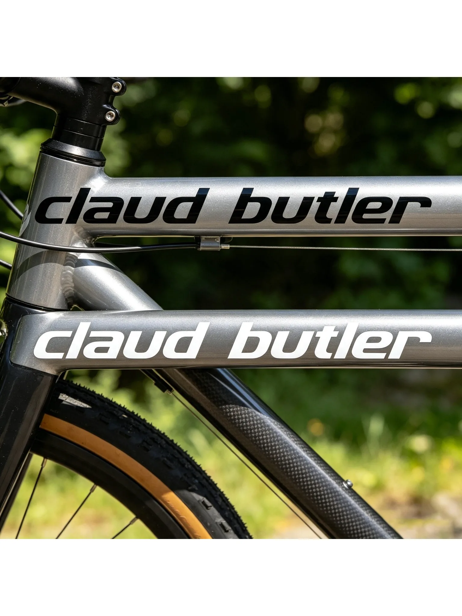 AliExpress NONE 2x Aufkleber CLAUD BUTLER BIKE Decal Stickers Vinyl Mountain Cycling - Customizable in Any Sticker Size