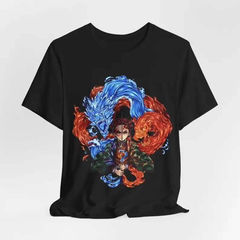 

anime shirts, anime gifts, inosuke, tanjiro, tanjiro, Rengoku, demon