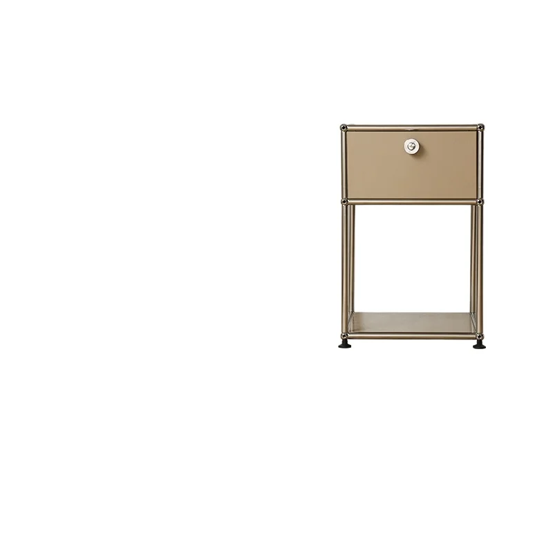 

Medieval module bedside table, household bedroom bedside narrow cabinet
