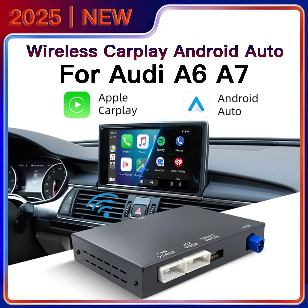 OEM Screen Upgrade Decoder Box for Audi A6 A7 2010-2015, 6.5