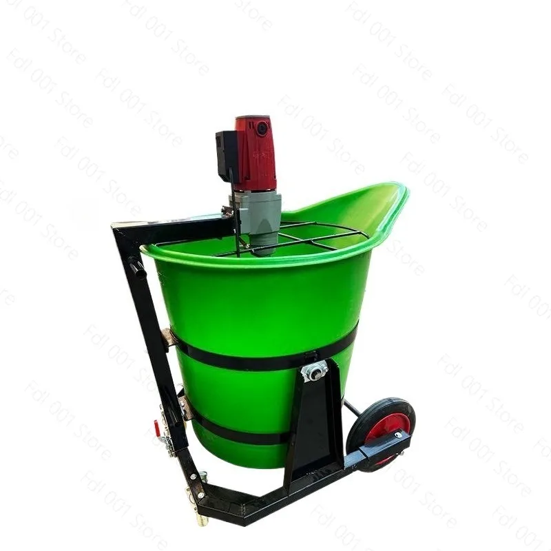 Household small cement mixer, duckbill plastic mixing bucket