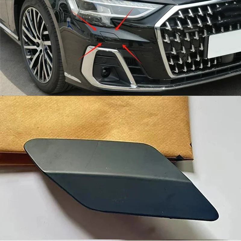 

Car Left or Right Front Bumper Headlight Washer Cover Cap no Paint for Audi A8 D5 2023 2024 2025