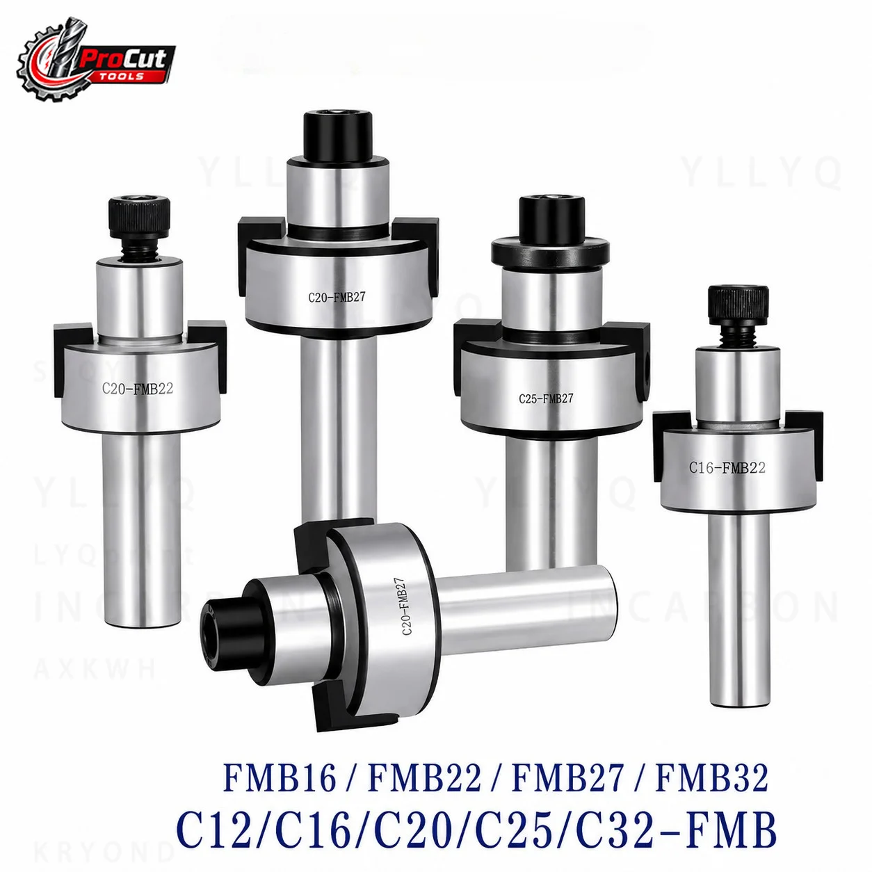 C12 C16 C20 C25 C32 FMB16-FMB40 Tool Holder, Compatible with 300R 400R EMR MFWN Cutter Head Bracket for CNC Milling