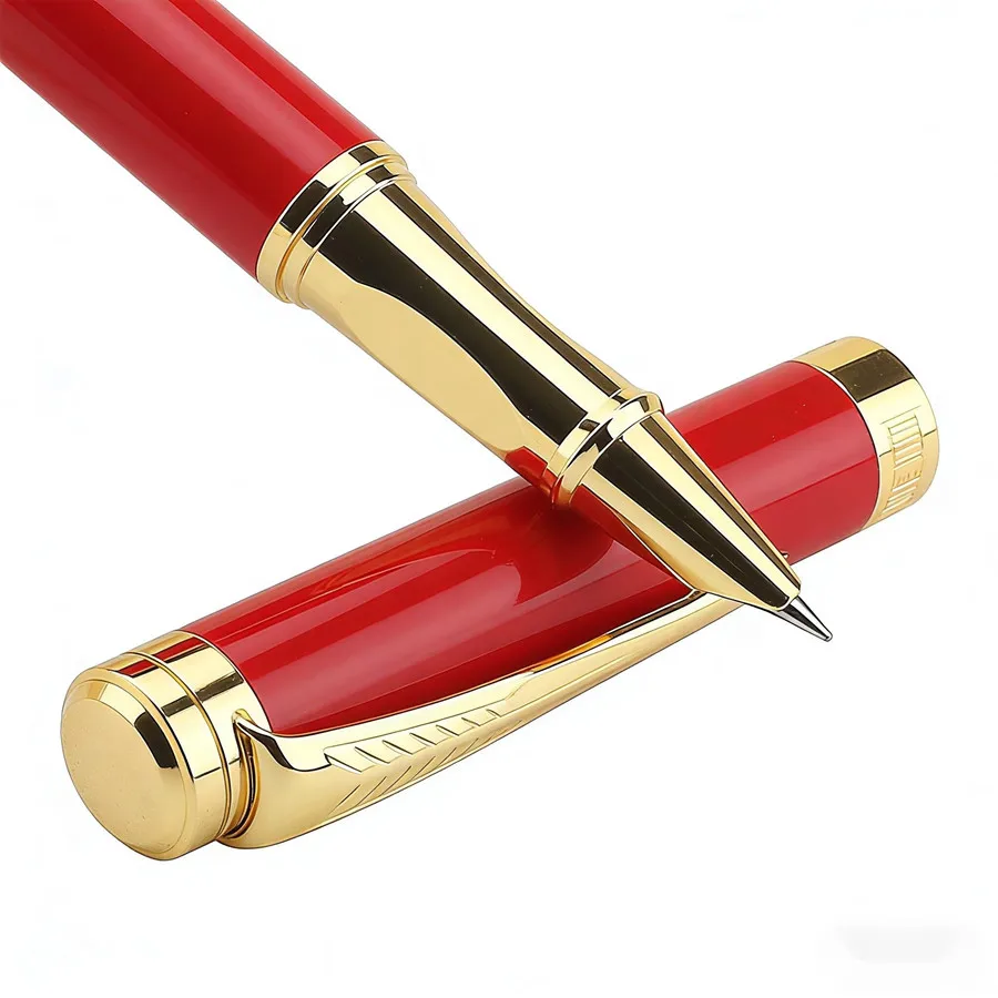 Red/Green/Blue Metal Fountain Pen with Sword Clip Luxury Executive Pen