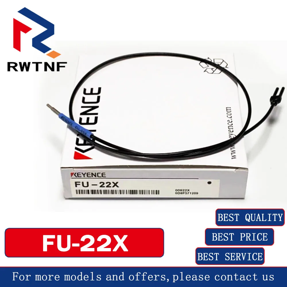

Brand New Genuine FU-22X KEYENCE coaxial multi-core reflective fiber optic sensor, 100% original warehouse stock