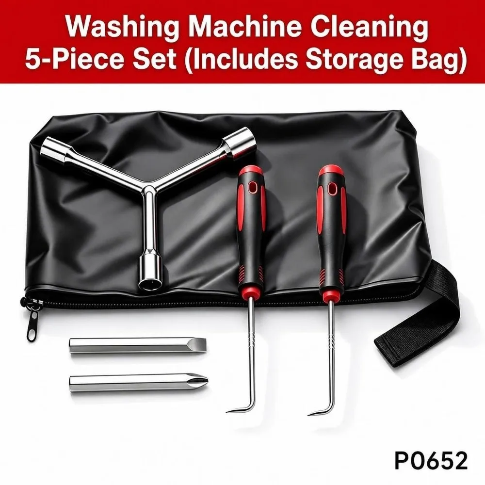 5/6/7 Pcs/set Multi-functional Washing Machine Repair Tools Durable Complete Set Laundry Machine Cleaning Tool Set Drum Type