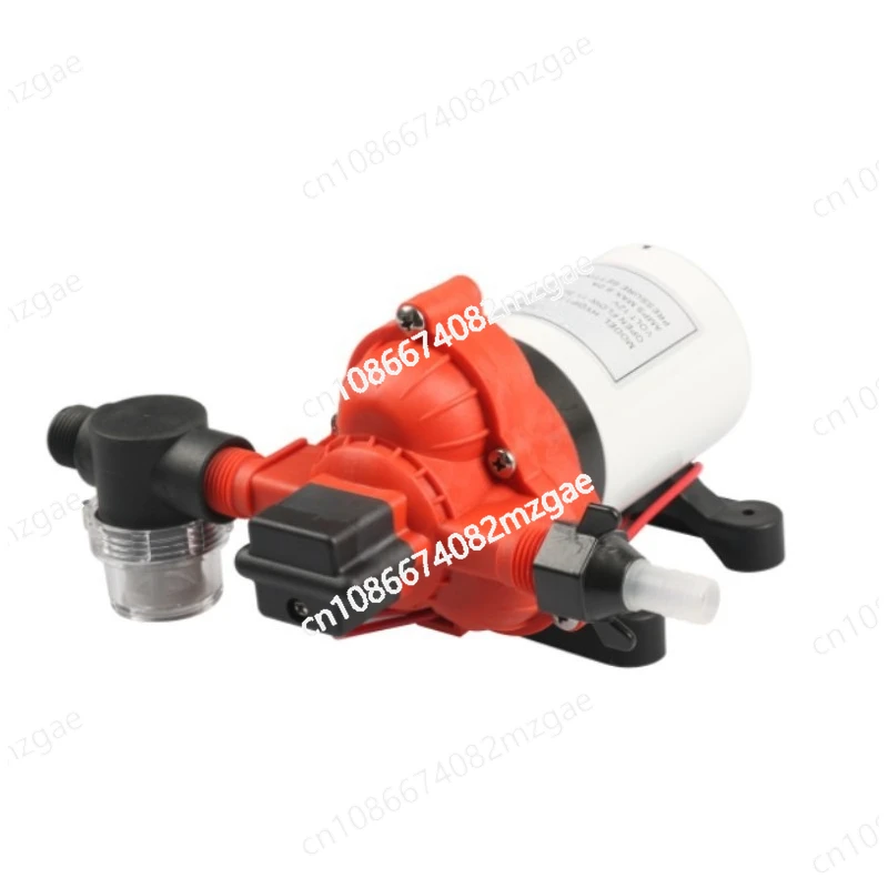 Miniature RV 12V/24V DC reciprocating diaphragm pump Yacht RV electric high pressure automatic booster water pump