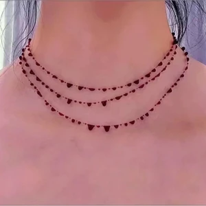 Menetes Darah Drop Cross Gelang Gothic Punk Vampir Kalung Gelang Masquerade Kostum Halloween Aksesoris 10 gelang darah penjualan terbaik - №