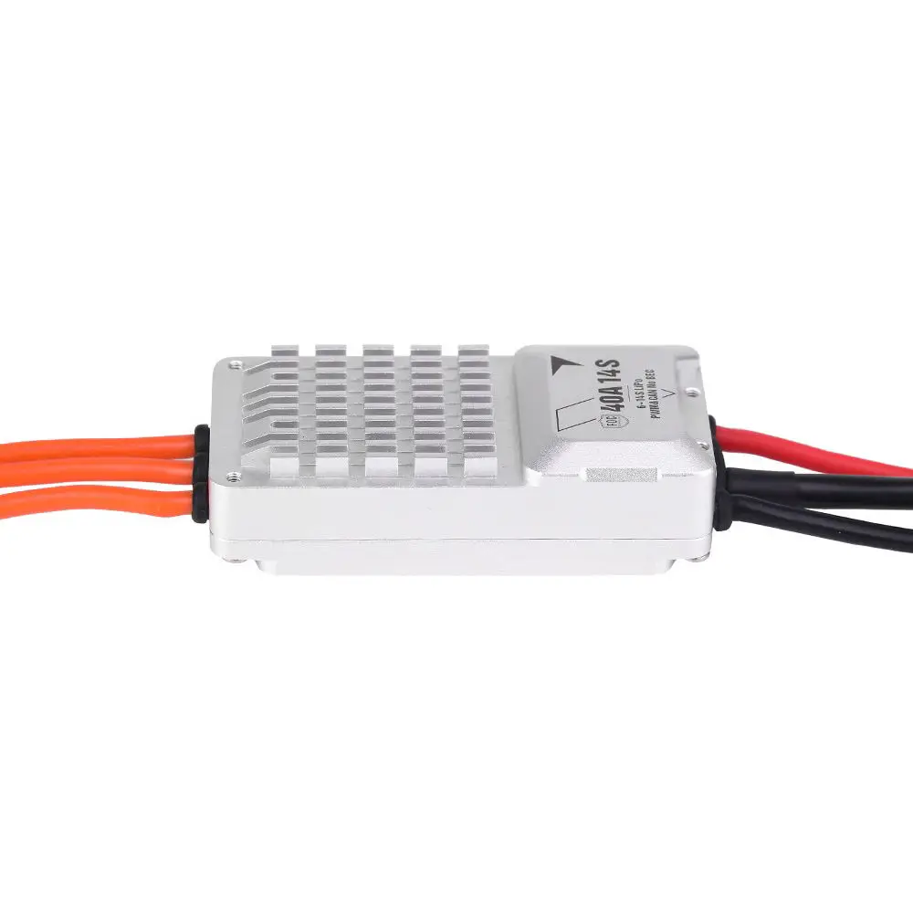 LIGPOWER V40A 6S-14S Metal ESC 20A Continuous 40A Peak Low Noise PWM/CAN Protocol 69g CE Certified for U-AV Dr-ones