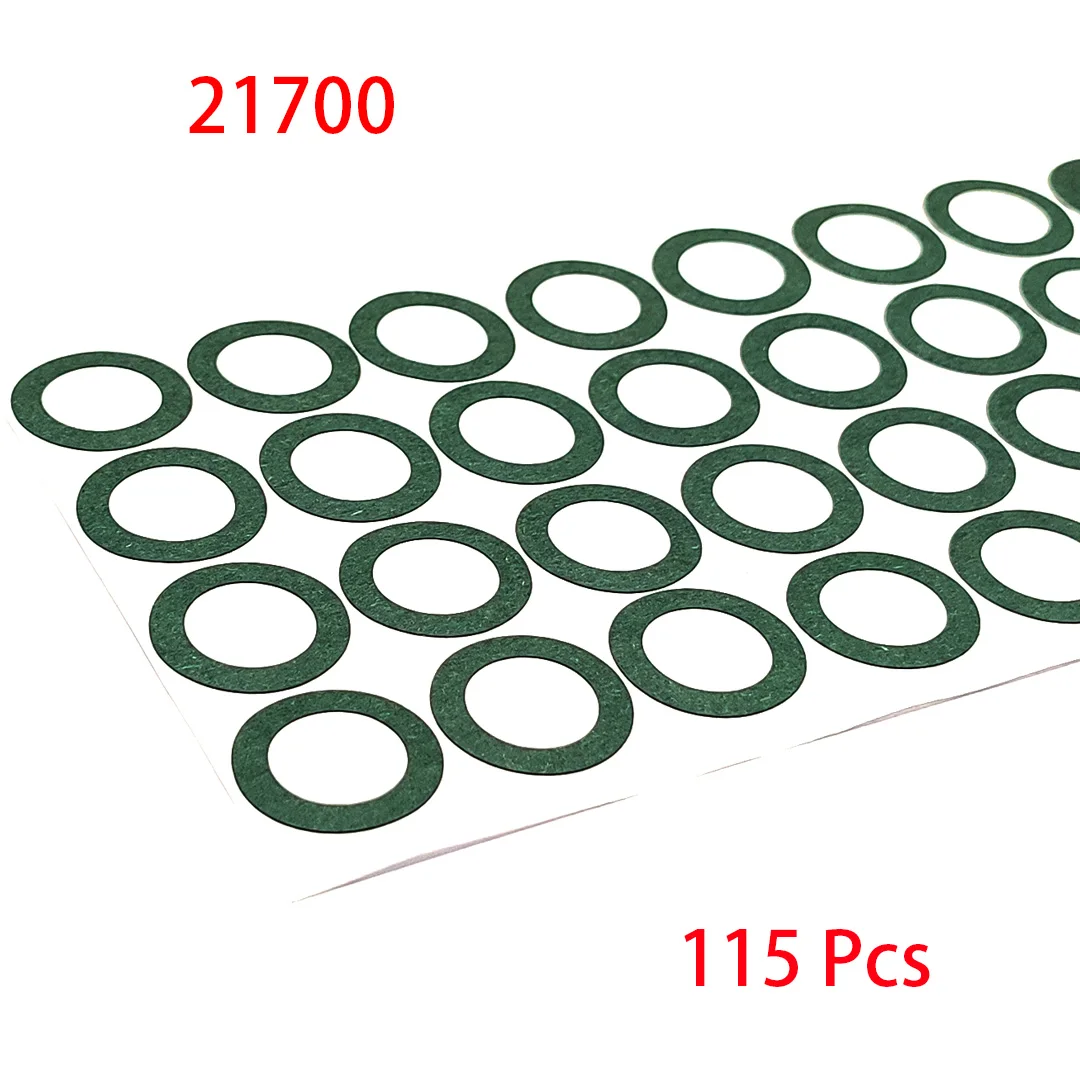 21700  lithium-ion battery insulation gasket barley paper battery pack battery insulation rubber gasket 1S