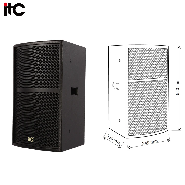 ZJZ 13 Inch 250W 8Ω Conference Audio Speakers Professional Sounds Set Speakers Professional