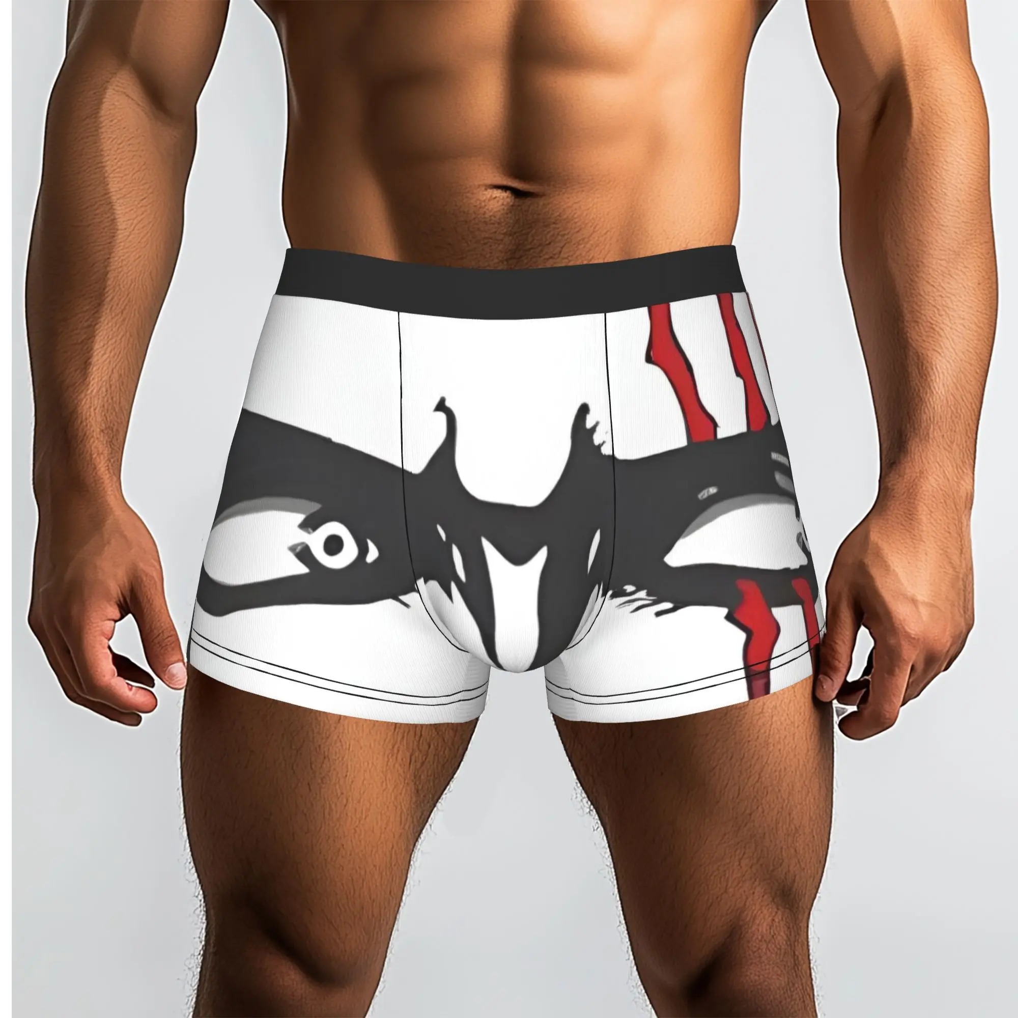 SHANKS ONE PIECE   SHANKS RED HAIR   ONE PIECE One Piece Underpants Homme Panties Male Underwear Ventilate Shorts Boxer Briefs