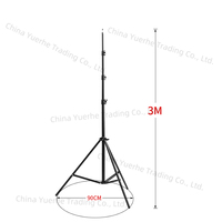 Adjustable Height 3M Laser Level Tripod Thicken Aluminum Tripod Stand For Self Leveling Tripod Stand Support 1.2M/1.5M
