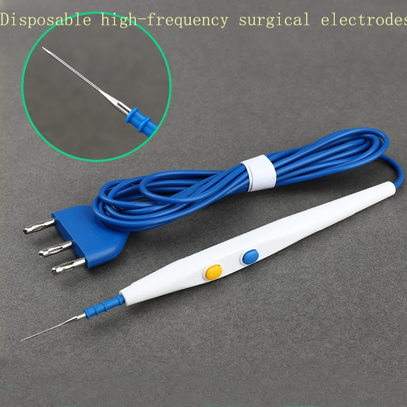 Tête de couteau d'électrocoagulation médical, utilisation médicale jetable, électrode haute fréquence, ophtalmique, Chev, électrique