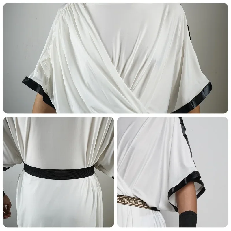 Disfraz de Cosplay Medieval, corsé griego antiguo, trajes de Príncipe Árabe, fiesta de Carnaval de Halloween, puesta en escena, eventos temáticos