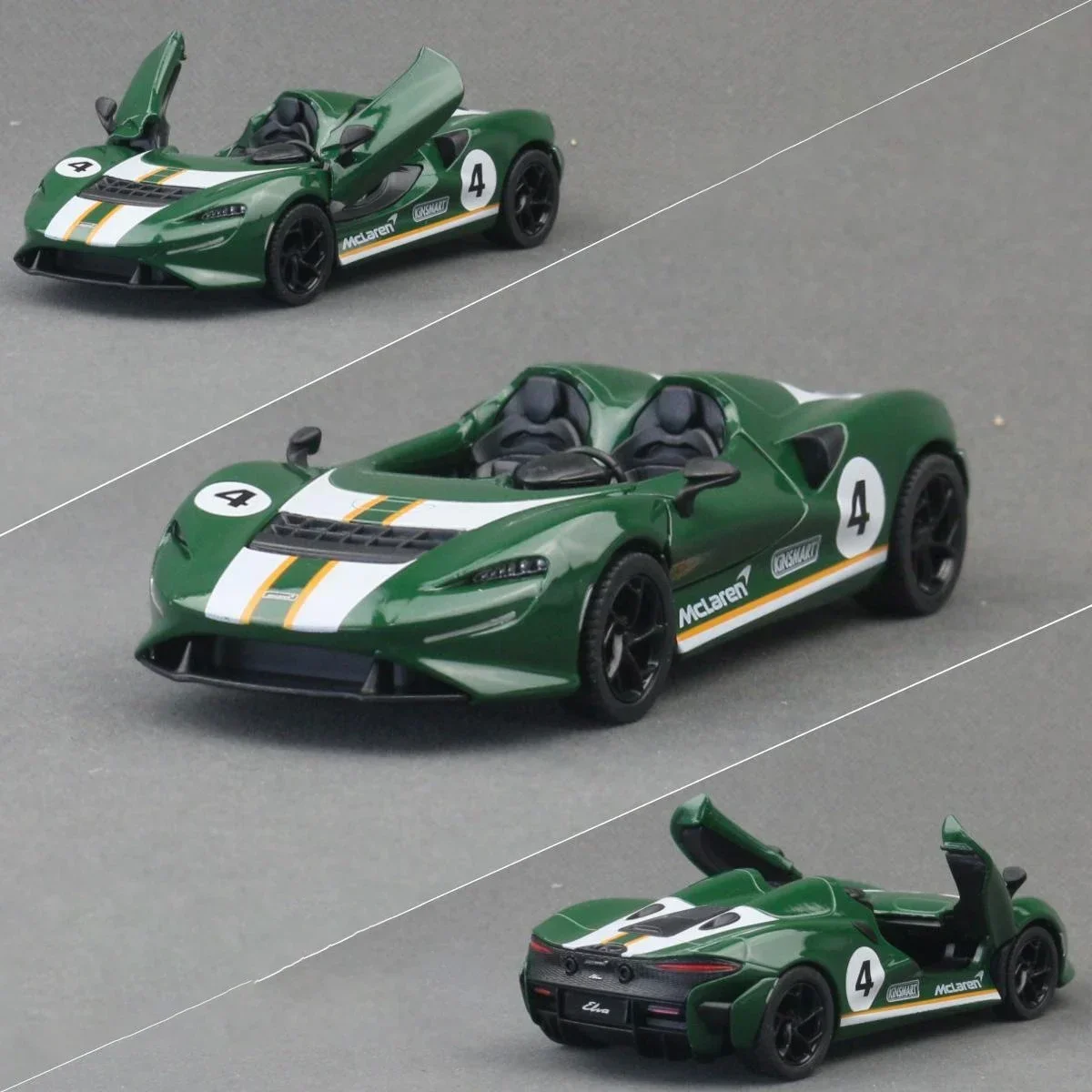 

1:36 Elva Alloy Street Sports Car Model Diecasts Metal Track Racing Super Vehicles Car Model Simulation Collection Toy Gift