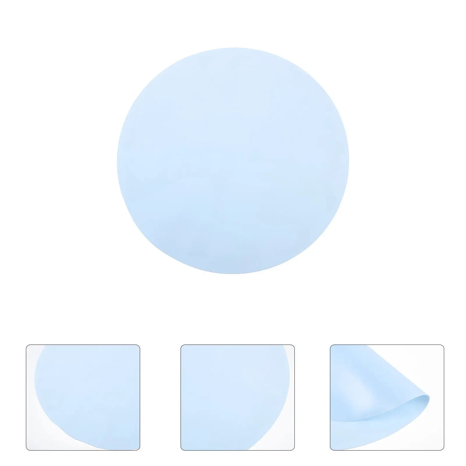 Silicone Pet Food Mat Leakproof Non Slip Dog Cat Feeding Placemat Bowl Floor Protector for Puppies