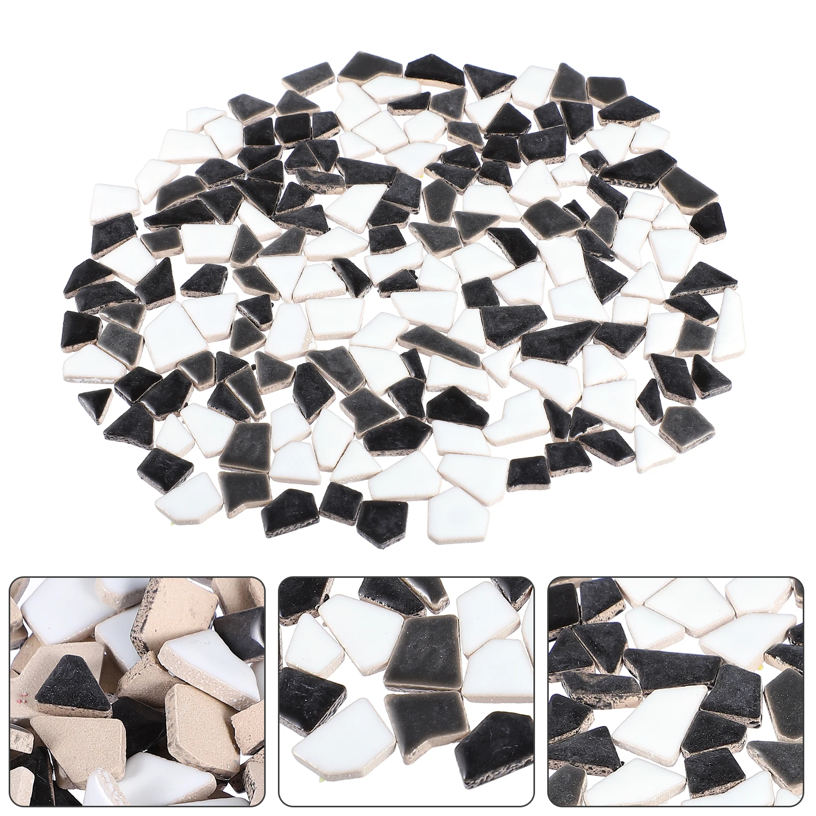 

200G Irregular Ceramic Mosaic Tiles DIY Colorful Assortment for Craft Art Home Garden Decoration Ceramic Tile Irregular Stone