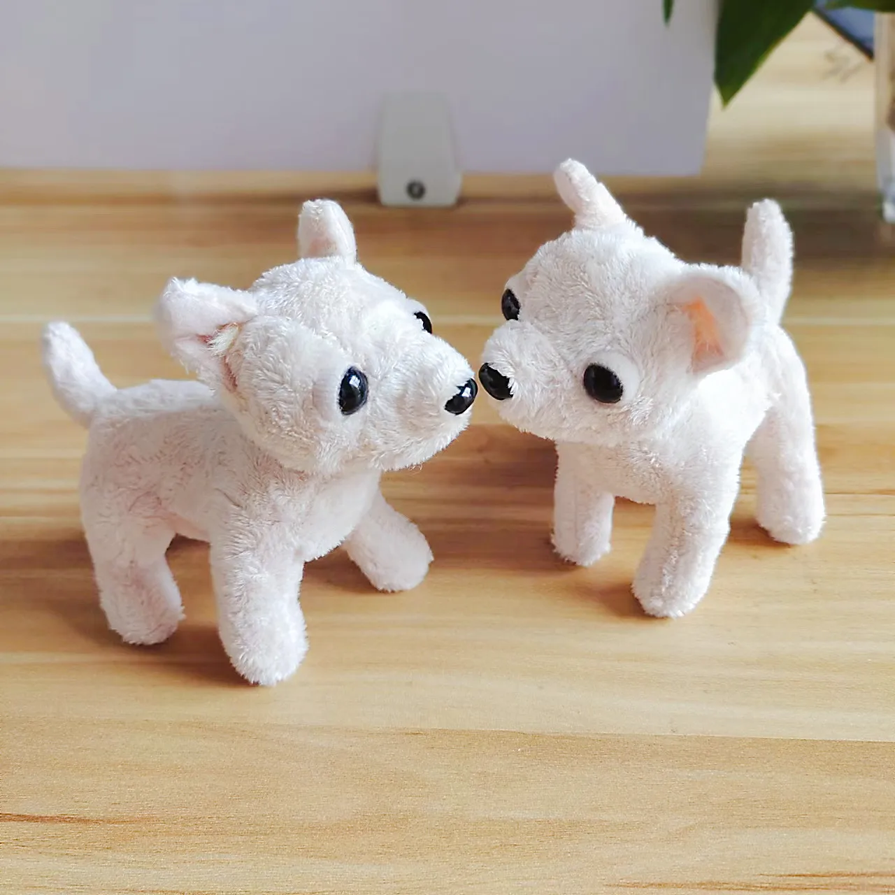 

4-inch Super Cute Puppy Dogs Doll High Quality Mini Dog Plush Toy Adorable Animal Stuffed Toy Dolls Gift for Friends