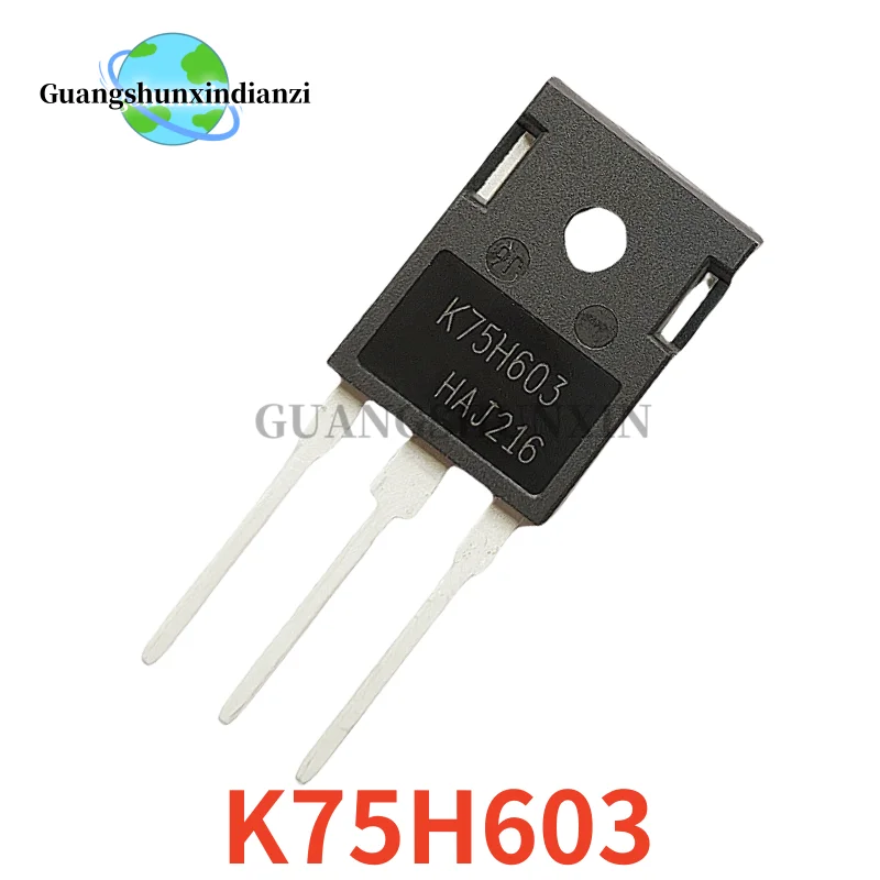 10PCS Brand New Original K30H603 K40H603 K50H603 K75H603 TO-247 IGBT Field Effect Single Tube for Welding Machines