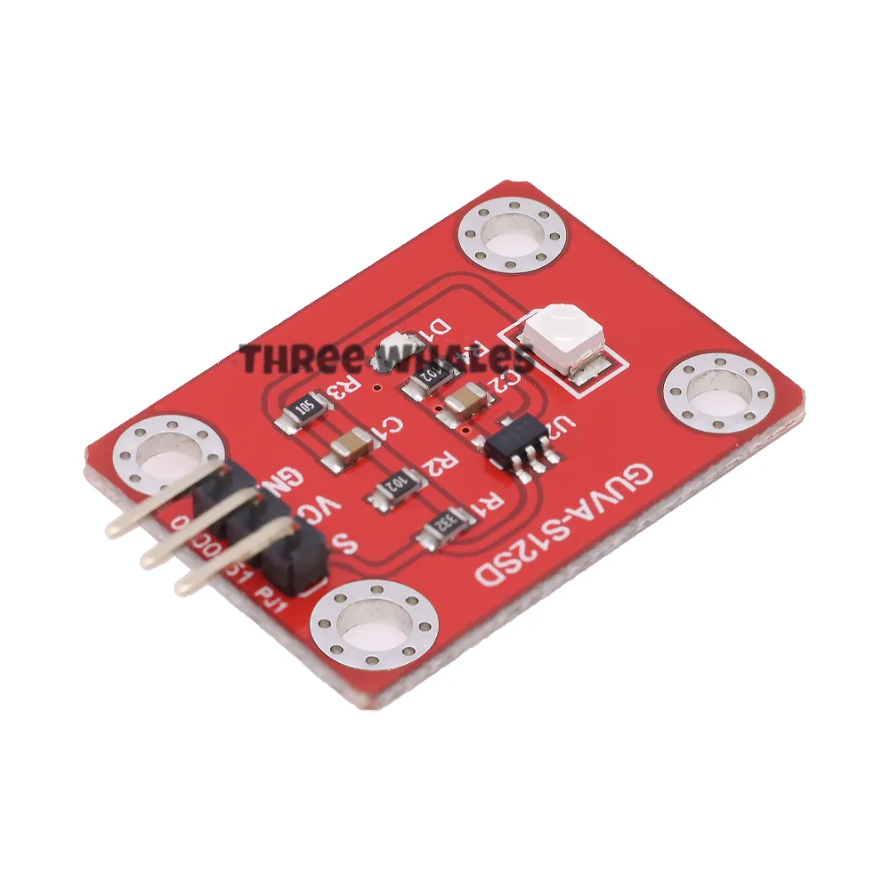 UV Sensor 240-370nm GUVA-S12SD 3528 Solar Ultraviolet Intensity Module DC 3.3-5V Raspberry pi