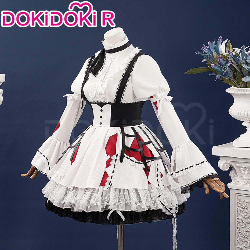 IN STOCK Akiyamaa Mizuki Cosplay Costume Game Cosplay【XS-2XL】DokiDoki-R Women Lolita Mizu5 Cosplay Plus Size