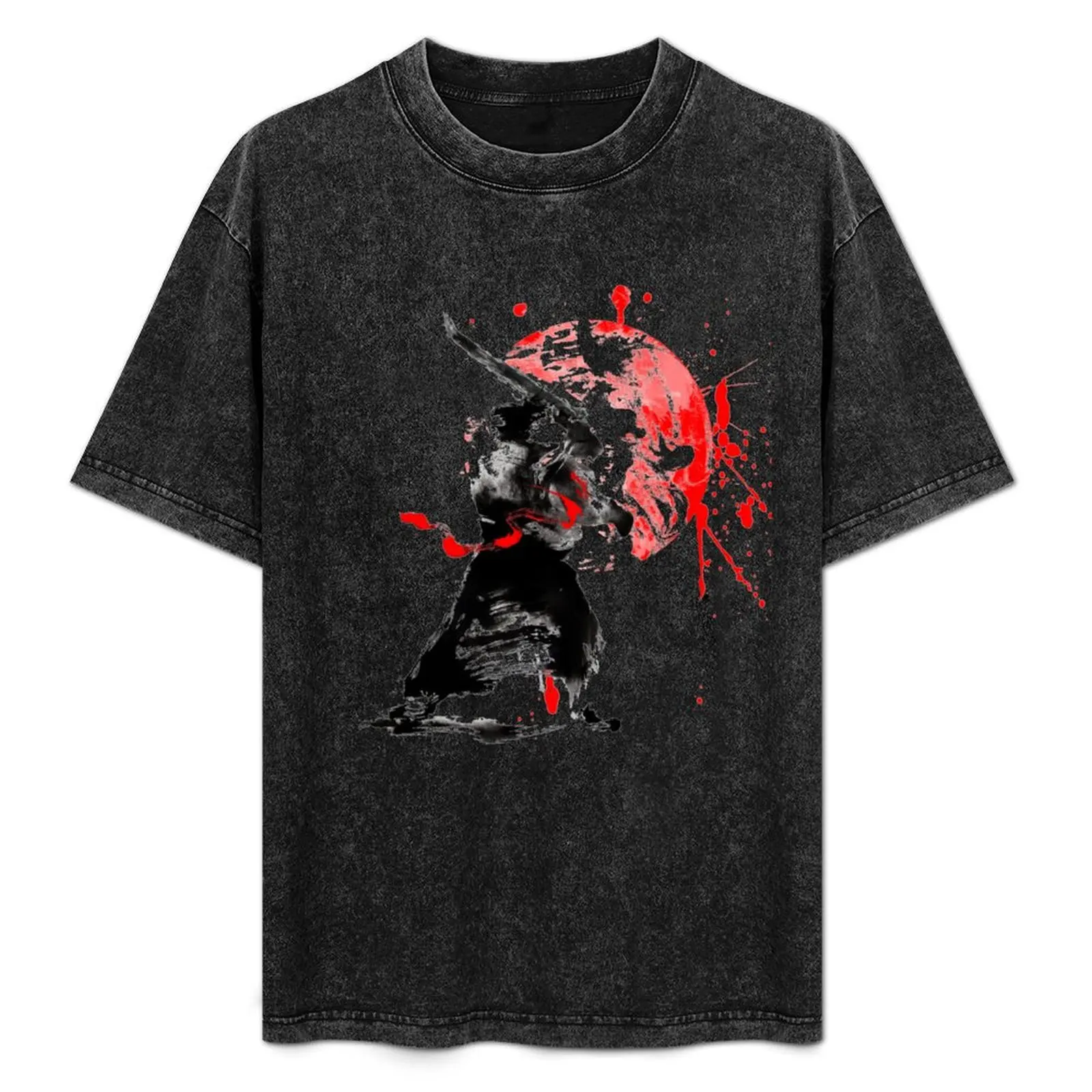 

Japanese Samurai T-Shirt boys whites essential t shirt mens graphic t-shirts pack