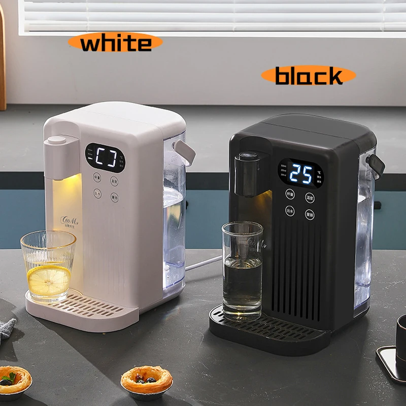 3L インスタント温水ディスペンサー チャイルドロック付き 調節可能な 12 温度 高速加熱 滑り止め湯沸かしウォーマー 卓上用