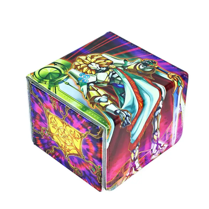 

Ю-Ги-О! Gimmick Puppet of Leo OPTCG DIY кожаная коробка для карт большой емкости утолщенная коробка для хранения карт коллекции аниме