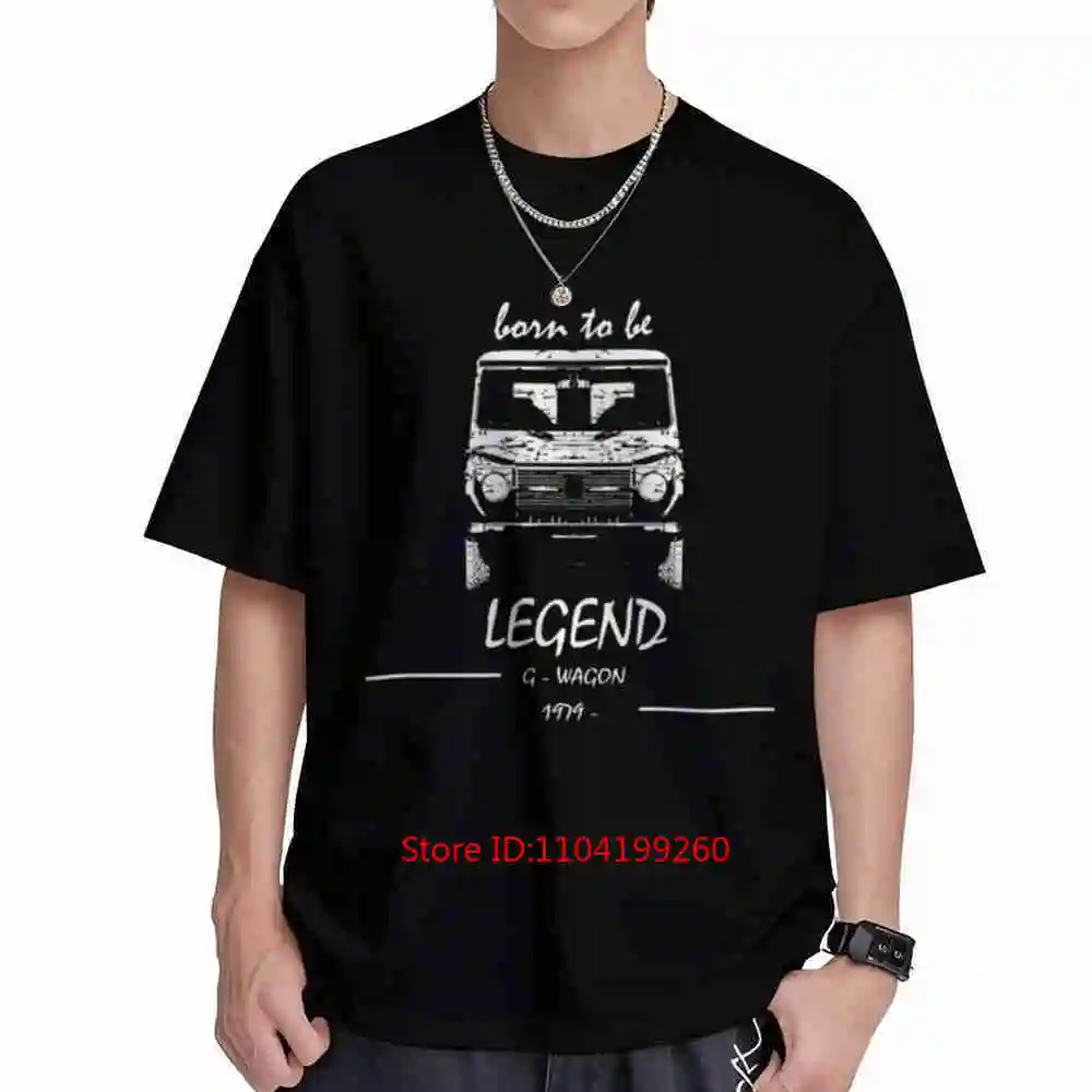 G Wagon Classic Legend Short Sleeve Tee 100% Cotton T-Shirt