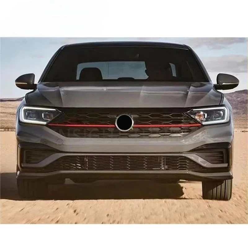 

For VW Jetta Upgrade to GLI Body Kit Top quality Top quality Pp Plastic Car Bumper Rear Diffuser Exhaust Pipe 2019 Bodykit