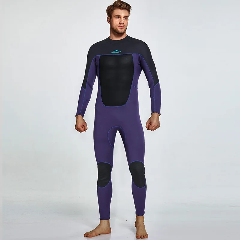 2026 New Upgrade Mens Wetsuit 3MM Neoprene Full Body Long Sleeve Dive Skin For Spearfishing,Snorkeling, Surfing,Canoeing,Scuba D