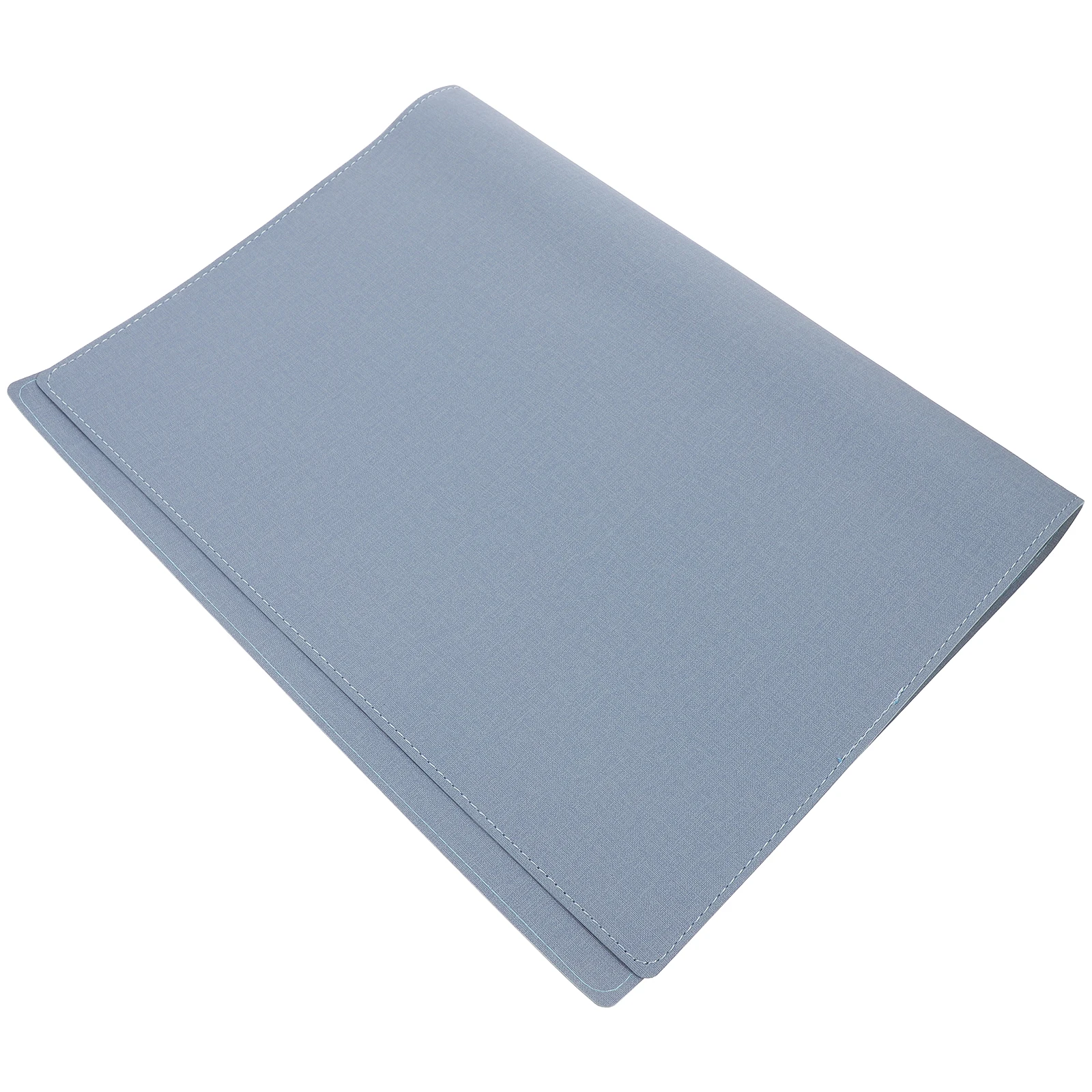

A4 4 Hole Loose Leaf Binder PU Notebook Shell Sturdy Portable Folder Document Protector Reusable Blinder Case Office