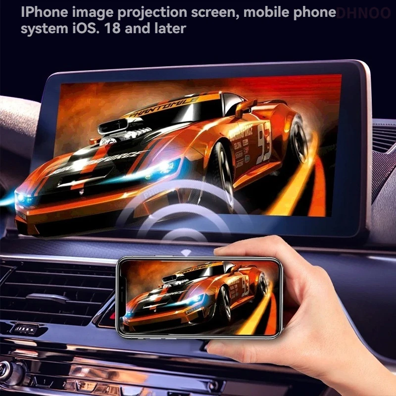 Android Auto Wireless Adaptor 2025 New Wireless CarPlay for iPhone Airplay WiFi Bluetooth Smart AI System 3in1 Car Play Adaptor