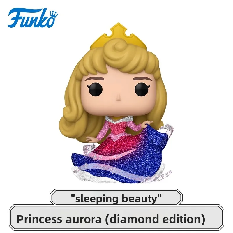 Genuine Edition FUNKO POP Disney Sleeping Beauty - Princess Aurora (Diamond Edition) Anime Ornament Model Toys Collectible Model - Image 3