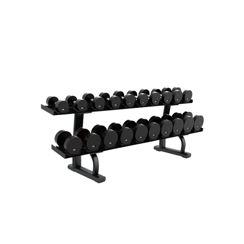 

New Design Best Selling Commercial Fitness Equipment Gym Center Double Dumbbell Rack