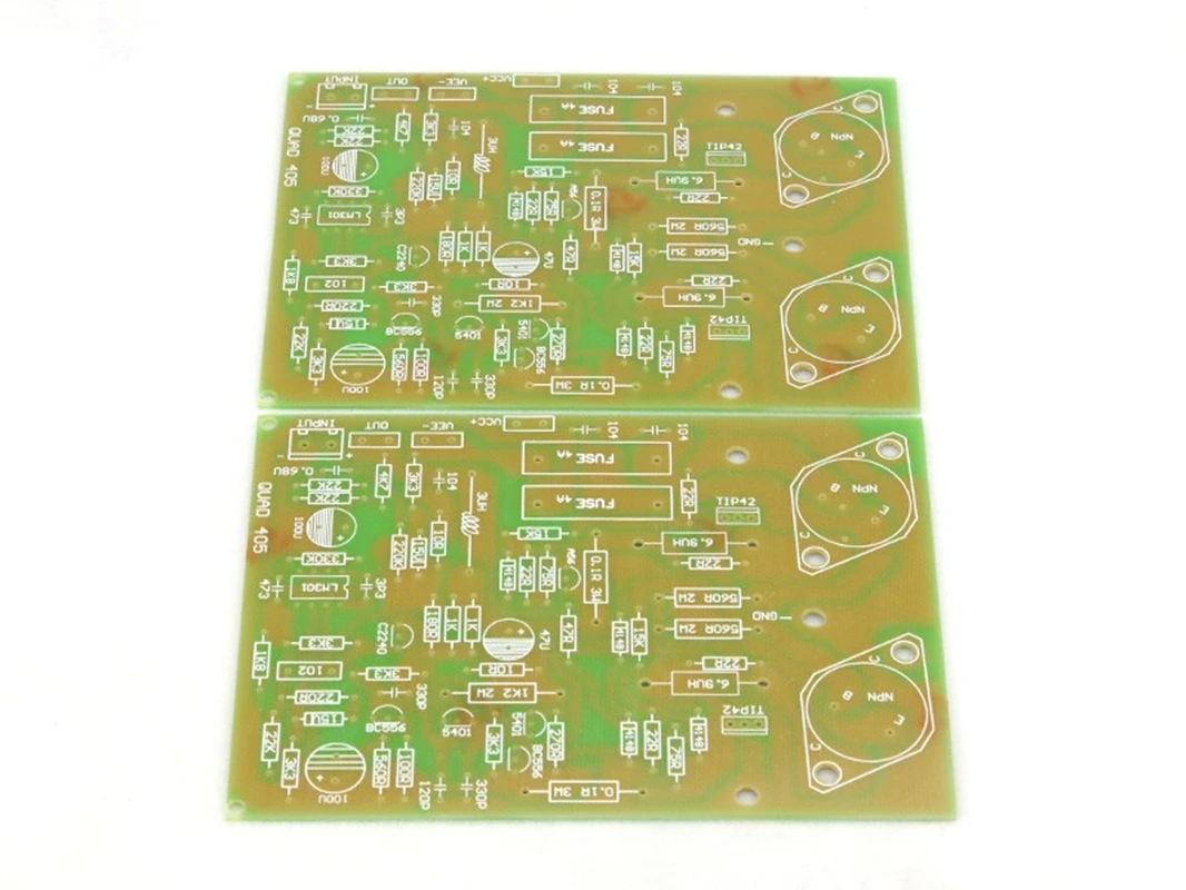 ZEROZONE-لوحة مضخم الطاقة ، ختم ذهبي ، QUAD405 ، AMP (زوج)