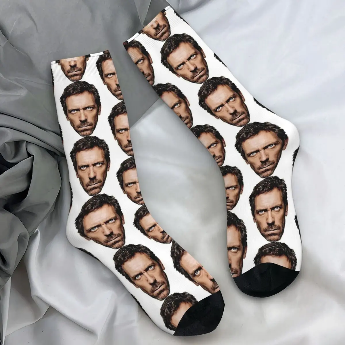 Couple Socks Dr. Gregory House American Television Stockings Autumn Novelty Soft Breathable Socks Custom Outdoor Anti Skid Socks