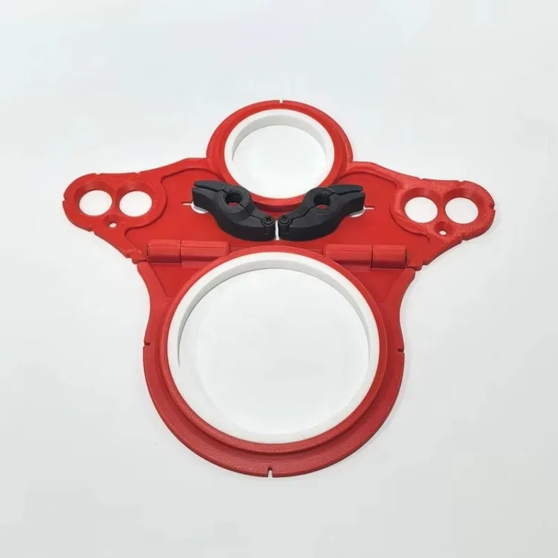 折りたたみ式デザインの穴あけ位置決め器