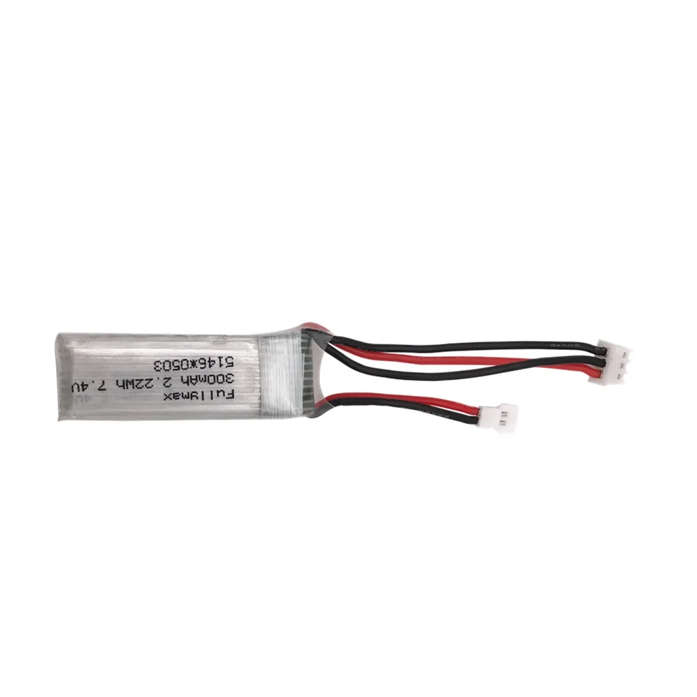 Battery for WLToys F959 XK DHC-2 A600 A700 A800 A430 spare parts 7.4V 300mah 2S battery for WLToys F959 airplane parts